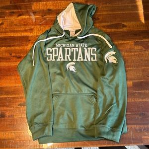 Men’s MSU Spartan Embroidered Hoodie